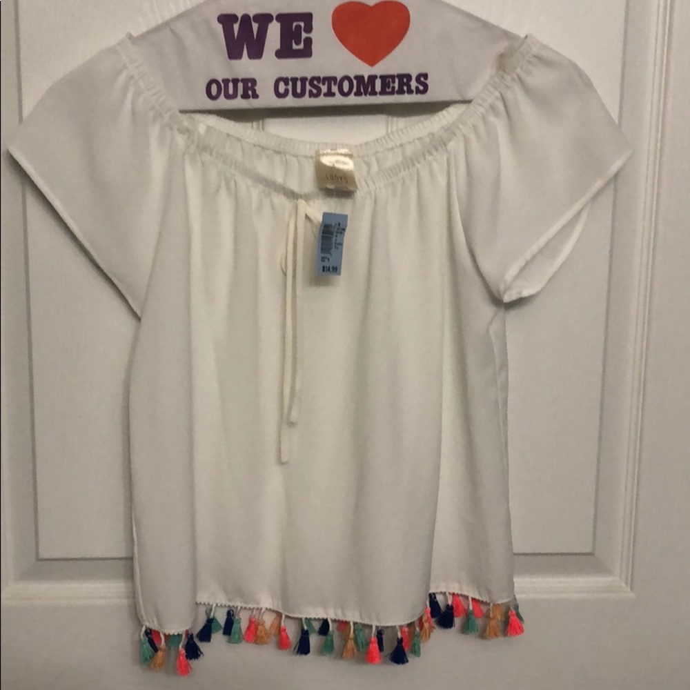 Off shoulder top